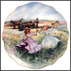 Prairie Picnic Collector Plate by Rosemary Calder MAIN