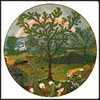 Rainbow Collector Plate by Grandma Moses MAIN