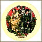 Barkis And Peggotty Collector Plate by Konrad Hack MAIN