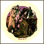 Madame Defarge Collector Plate by Konrad Hack MAIN