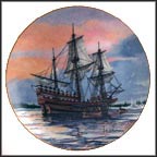 Mayflower Collector Plate by Alan D'Estrehan MAIN