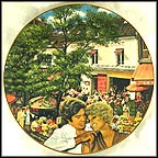 Springtime In Paris Collector Plate by B. Higgins Bond MAIN