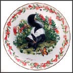 Unexpected Visitor Collector Plate by Heidi Lindy MAIN