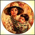 Sisterly Love Collector Plate by Lisette DeWinne MAIN