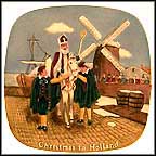 Christmas In Holland Collector Plate by Alton S. Tobey MAIN