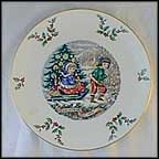 Sleigh Ride Collector Plate MAIN