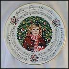 Silent Night Collector Plate by Neil Faulkner MAIN