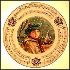 We Saw Three Ships A Sailing Collector Plate by Neil Faulkner MAIN