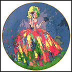 Columbine Collector Plate by Leroy Neiman MAIN