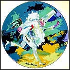 Punchinello Collector Plate by Leroy Neiman MAIN