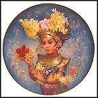 Mariani - Bali Collector Plate by Brenda Burke MAIN