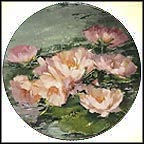 Dreaming Lotus Collector Plate by Hahn Vidal MAIN