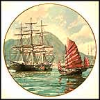 Hong Kong - artist signed Collector Plate by John Stobart MAIN