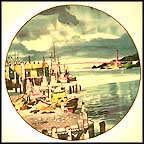 Fisherman's Wharf, San Francisco Collector Plate by Dong Kingman MAIN