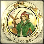 The Falconer - D6279 Collector Plate MAIN