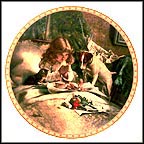 Breakfast In Bed Collector Plate by Charles Burton-Barber MAIN