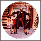 The Big Moment Collector Plate by Norman Rockwell MAIN