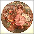 Carousel Magic Collector Plate by Sandra Kuck MAIN