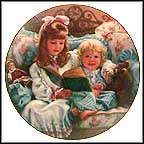 Night-Time Story Collector Plate by Sandra Kuck MAIN
