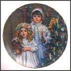 December - Christmas Magic Collector Plate by Sandra Kuck MAIN