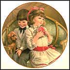 February - Be Mine Collector Plate by Sandra Kuck MAIN