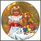 October - Indian Summer Collector Plate by Sandra Kuck MAIN