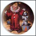 Tommy The Clown Collector Plate by John McClelland MAIN