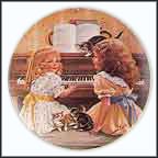 Afternoon Recital Collector Plate by Sandra Kuck MAIN