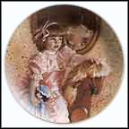 Amy's Magic Horse - artist signed Collector Plate by Sandra Kuck MAIN