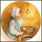 Morning Song - artist signed Collector Plate by Sandra Kuck MAIN