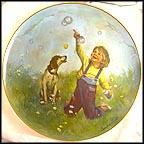 Forever Bubbles Collector Plate by Sandra Kuck MAIN