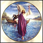 Jesus Walks On Water Collector Plate by Clemente Micarelli MAIN