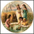 Moses In The Bulrushes Collector Plate by Garri Katz MAIN