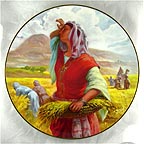 The Story of Ruth Collector Plate by Garri Katz MAIN