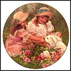 Easter Morning Visitor Collector Plate by Sandra Kuck MAIN