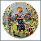 A Time To Plant Collector Plate by John McClelland MAIN