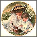 Once Upon A Time Collector Plate by Sandra Kuck MAIN