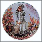 Mary, Mary - artist signed Collector Plate by John McClelland MAIN