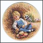 Little Boy Blue Collector Plate by John McClelland MAIN