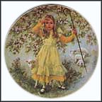 Little Bo Peep Collector Plate by John McClelland MAIN