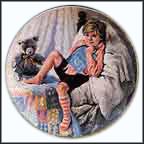 Diddle Diddle Dumpling Collector Plate by John McClelland MAIN