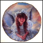 Angel Of Happiness Collector Plate by Sandra Kuck MAIN