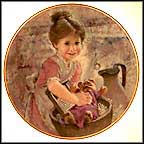 Teddy's Bathtime Collector Plate by Thornton Utz MAIN