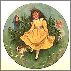 Round The Mulberry Bush Collector Plate by John McClelland MAIN