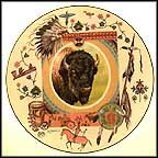 Olepi The Buffalo Collector Plate by Dot And Sy Barlowe MAIN