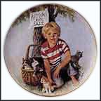 Kittens For Sale Collector Plate by John McClelland MAIN