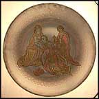 Adoration Of The Kings Collector Plate by Roger Van Der Weyden MAIN