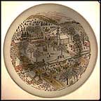 Morning Train Collector Plate by Maxwell Mays MAIN