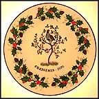 Partridge In A Pear Tree Collector Plate by H. Colclough MAIN
