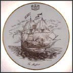 The Mayflower Collector Plate by H. Colclough MAIN